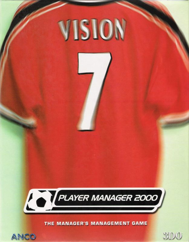 Player Manager 2000 box art for Playstation